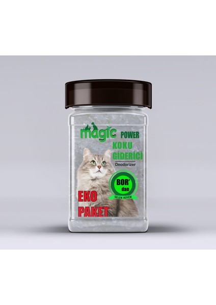 Magic Power Kedi Kumu Koku Giderici Amber Kokulu 125gr fiyatları