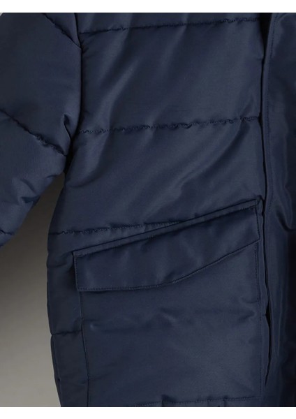 Lcw Kids Lacivert Kapüşonlu Erkek Çocuk Şişme Mont modelleri