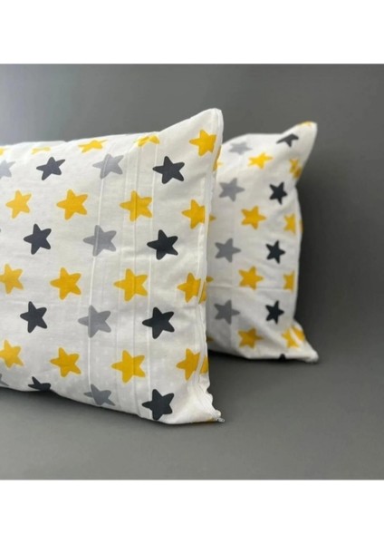 Fermuarlı 2 Adet Yastık Kılıfı