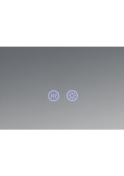 90 cm Buhar Tutmayan 3 Renk Ledli Siyah Çerçeveli Banyo Aynası fırsatları