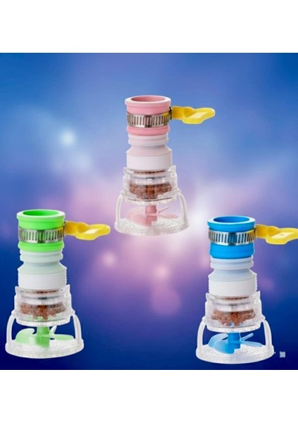 Oynar Başlıklı Pervaneli Taşlı Musluk Başlığı