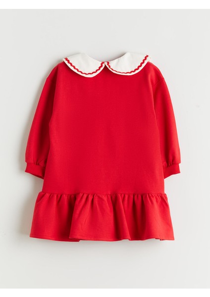 Yeni Sezon Bebe Yaka Kız Çocuk Elbise fiyatları