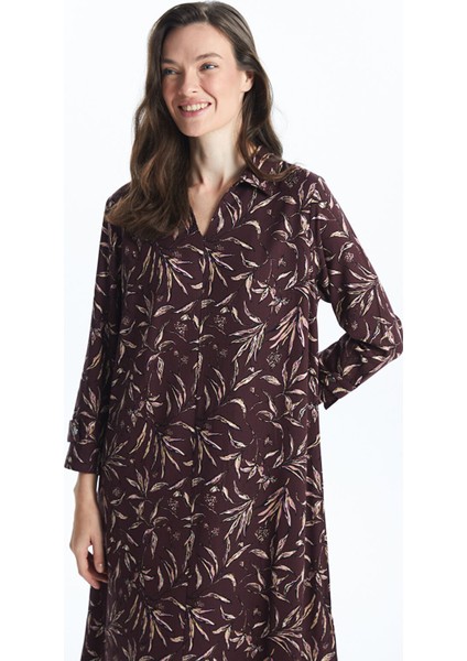 Yeni Sezon Gömlek Yaka Desenli Elbise fiyatları