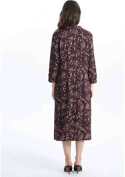 Yeni Sezon Gömlek Yaka Desenli Elbise fırsatları