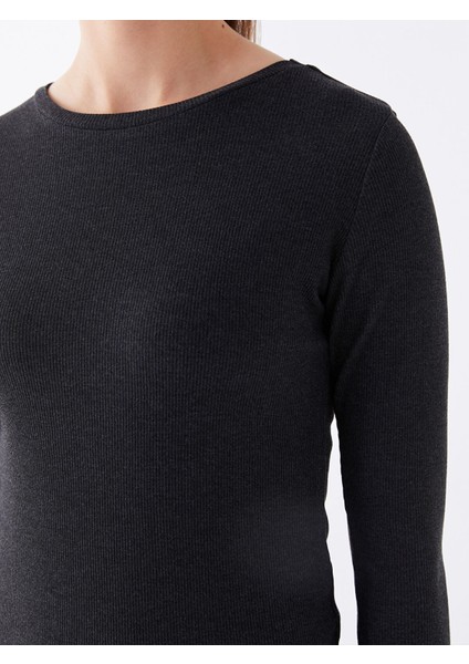 Yeni Sezon Bisiklet Yaka Düz Uzun Kollu Elbise fırsatları