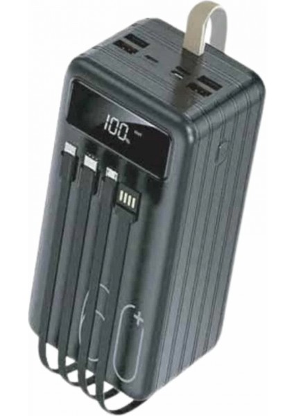 Powerbank 60.000 Mah Taşınabilir Şarj Hızlı El Fenerli Dijital Göstergeli fırsatları
