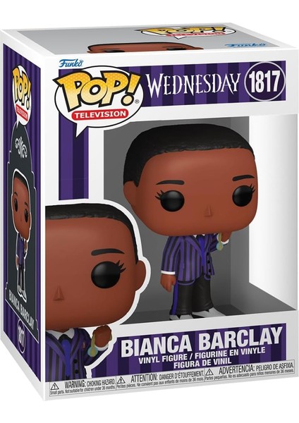 Funko Pop Tv: The Addams Family - Bianca Barclay With Necklace