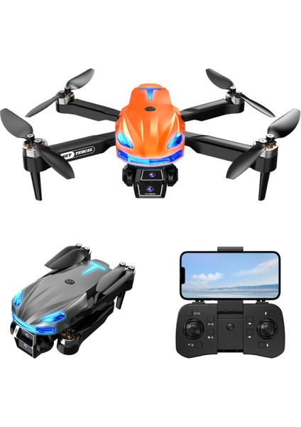 R2 Plus Drone Hd Kamera Yörünge Uçuş, Başsız Mod, Yüksek Teknoloji Fırçasız Motor(Taşıma Çantalı) modelleri