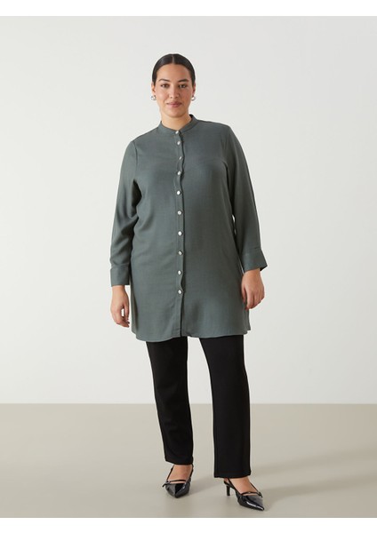 Yeni Sezon Hakim Yaka Kadın Gömlek Tunik fiyatları