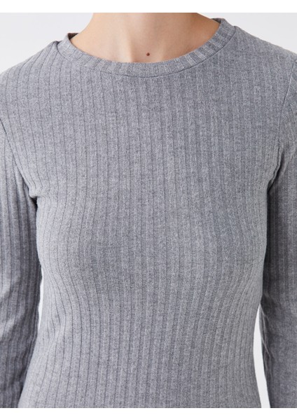 Yeni Sezon Bisiklet Yaka Düz Uzun Kollu Kadın Bodycon Elbise fırsatları