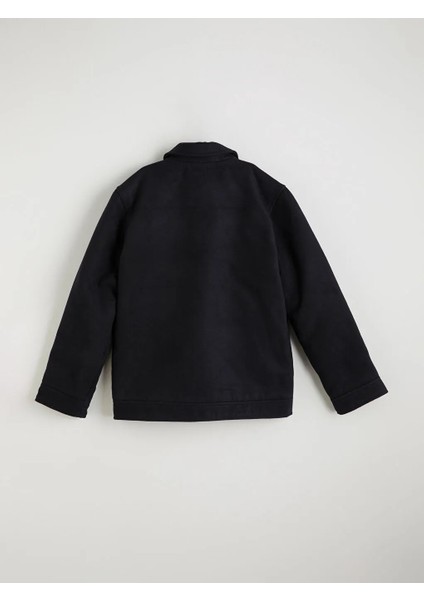 Lcw Kids Lacivert Erkek Çocuk Kaşe Mont fırsatları