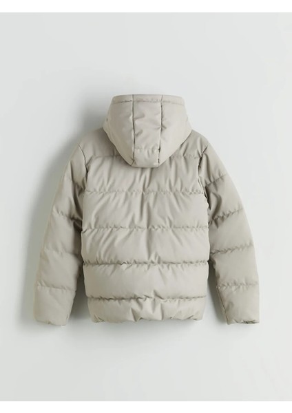Lcw Kids Bej Kapüşonlu Erkek Çocuk Şişme Mont fiyatları