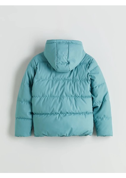 Lcw Kids Yeşil Kapüşonlu Erkek Çocuk Şişme Mont fiyatları