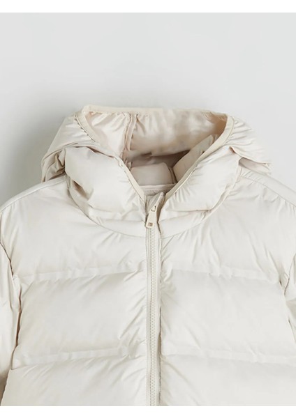 Lcw Kids Bej Kapüşonlu Erkek Çocuk Şişme Mont fiyatları