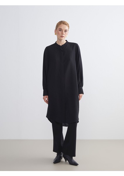 Yeni Sezon Hakim Yaka Kadın Gömlek Tunik