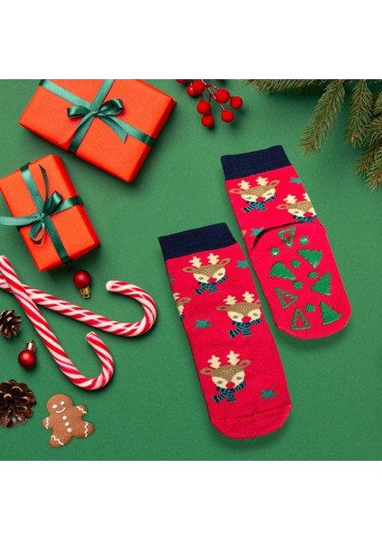 - Yeni Yıl Çocuk Çorap Koleksiyonu – Kaydırmazlı | Hediye Paketli