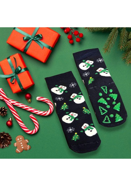 - Yeni Yıl Çocuk Çorap Koleksiyonu – Kaydırmazlı | Hediye Paketli