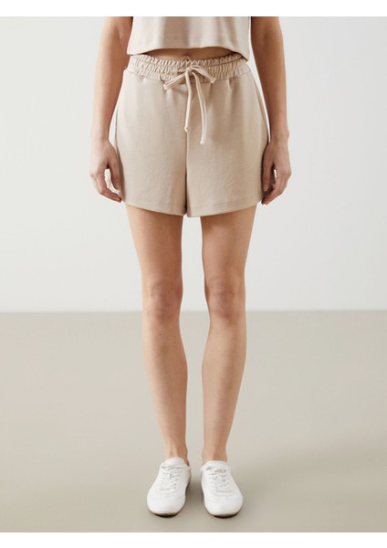 Yeni Sezon Beli Lastikli Kadın Şort fiyatları