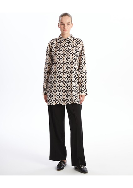 Yeni Sezon Desenli Kadın Gömlek Tunik fiyatları