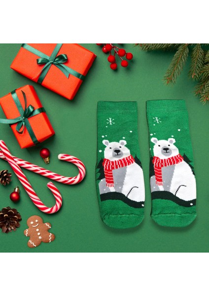 - Yeni Yıl Çocuk Çorap Koleksiyonu – Kaydırmazlı | Hediye Paketli