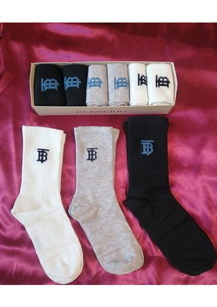 6lı Bambu ve Kokuluunisex Çorap