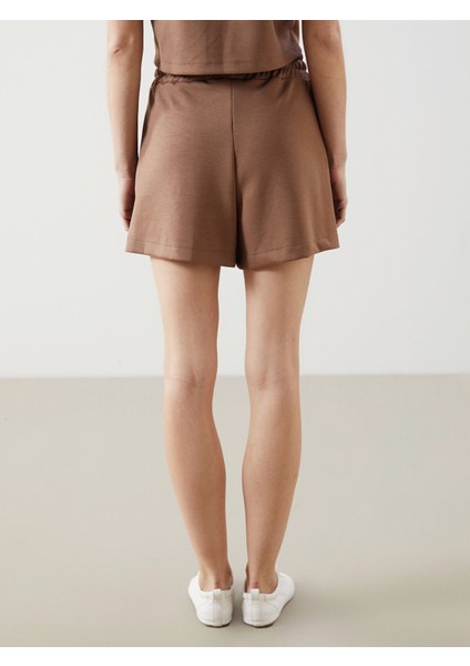 Yeni Sezon Beli Lastikli Kadın Şort fırsatları