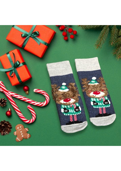 - Yeni Yıl Çocuk Çorap Koleksiyonu – Kaydırmazlı | Hediye Paketli modelleri