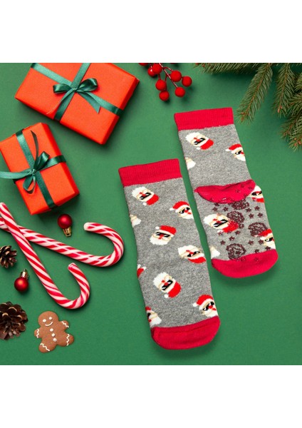 - Yeni Yıl Çocuk Çorap Koleksiyonu – Kaydırmazlı | Hediye Paketli