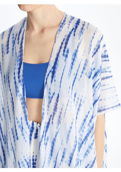 Yeni Sezon Şal Yaka Desenli Kadın Kimono modelleri