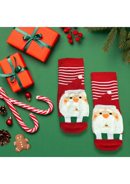 - Yeni Yıl Çocuk Çorap Koleksiyonu – Kaydırmazlı | Hediye Paketli