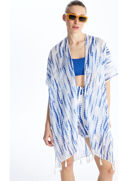 Yeni Sezon Şal Yaka Desenli Kadın Kimono fiyatları