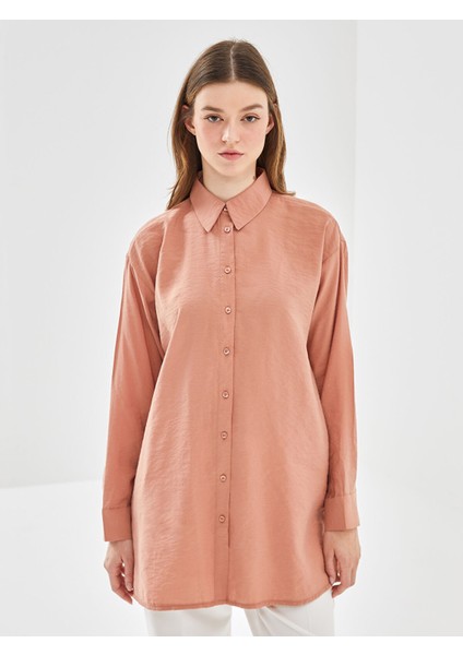 Yeni Sezon Kadın Düz Gömlek Tunik