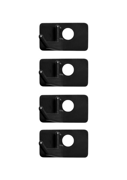 Klasik Yay Ok Yatağı Rh -Sağ El- Siyah- 4 Lü Paket 173045 modelleri