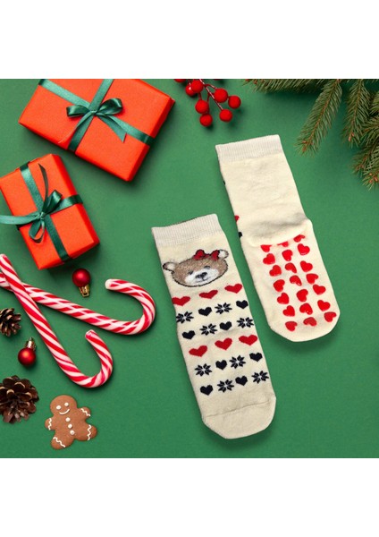 - Yeni Yıl Çocuk Çorap Koleksiyonu – Kaydırmazlı | Hediye Paketli