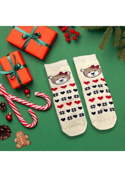 - Yeni Yıl Çocuk Çorap Koleksiyonu – Kaydırmazlı | Hediye Paketli modelleri