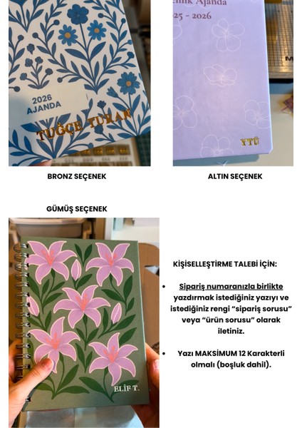 Isim Yazılabilir Çizgili Defter - Eflatun, Suni Deri Kaplamalı Defter, Tarihsiz Ajanda, Anı Defteri fiyatları