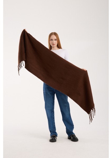 Unisex Puffy Düz Renk Şal Atkı modelleri