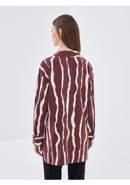 Yeni Sezon Desenli Oversize Kadın Gömlek Tunik fırsatları