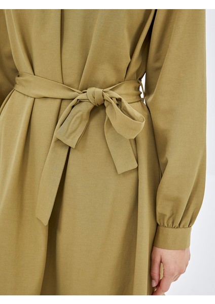 Yeni Sezon Dik Yaka Elbise modelleri