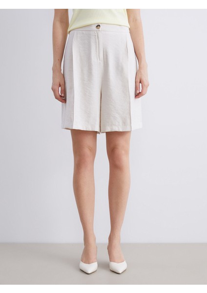 Yeni Sezon Beli Lastikli Kadın Pileli Şort fiyatları