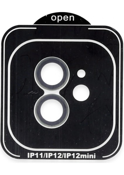 iPhone 11 Pvd Metal Kamera Lens - Yeşil