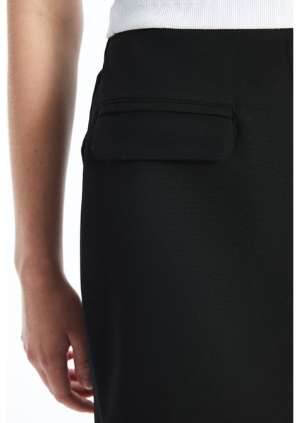 Yeni Sezon Kadın Beli Fermuarlı Düz Şort Etek modelleri