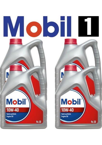 Mobıl 10W40 Gsp - Mobil1 4x4 Litre