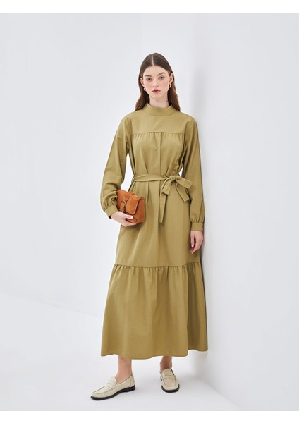 Yeni Sezon Dik Yaka Elbise