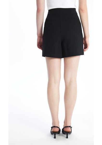 Yeni Sezon Kadın Beli Fermuarlı Düz Şort Etek fırsatları