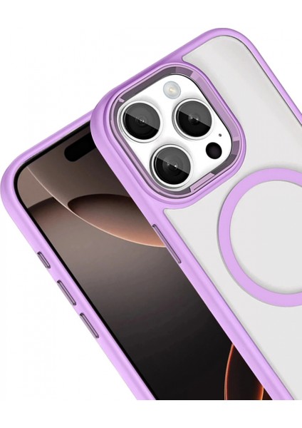 Apple iPhone 15 Pro Max Terea Magsafe Kapak - Lila fiyatları