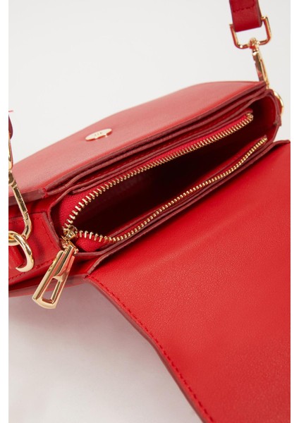 Kırmızı Kalp Aksesuarlı Omuz ÇANTASI-930168 indirimleri