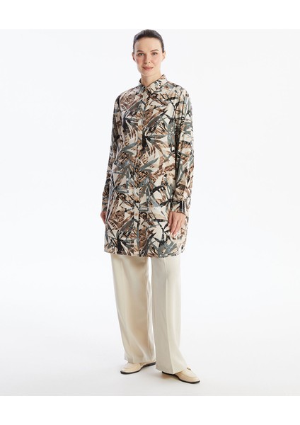 Yeni Sezon Desenli Kadın Gömlek Tunik fiyatları