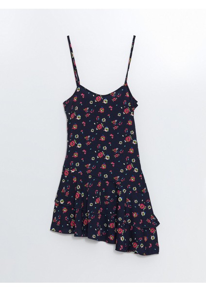Yeni Sezon U Yaka Çiçekli Askılı Elbise indirimleri