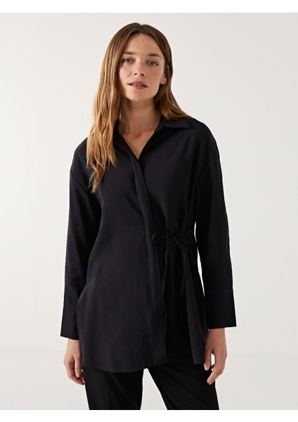 Yeni Sezon Düz Oversize Kadın Gömlek Tunik
